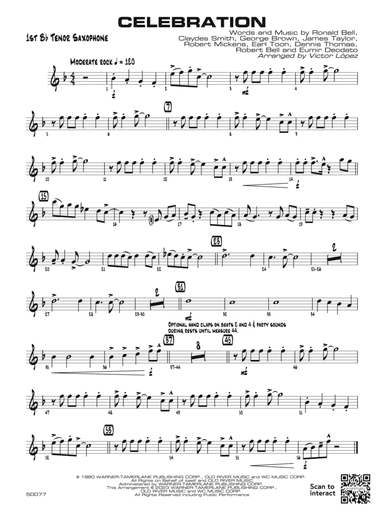Celebration: B-flat Tenor Saxophone