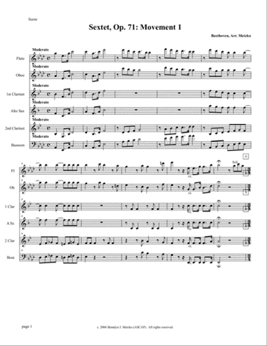 Sextet, Op. 71 (Beethoven)
