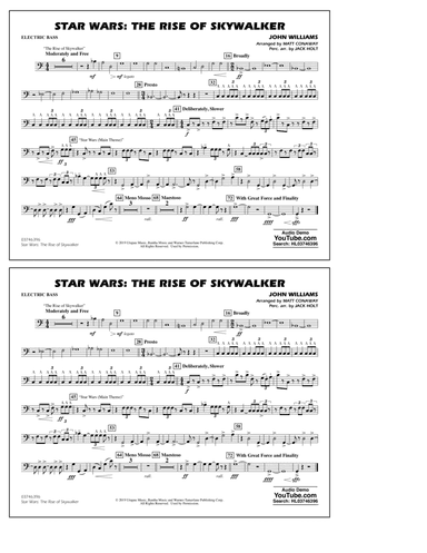 Star Wars: The Rise of Skywalker (arr. Matt Conaway) - Electric Bass