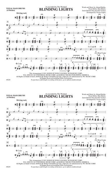 Blinding Lights: Tonal Bass Drum