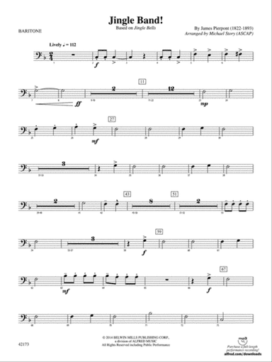 Jingle Band!: Baritone B.C.