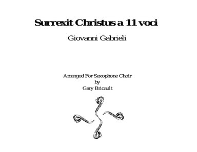 Surrexit Christus in 11 Voices