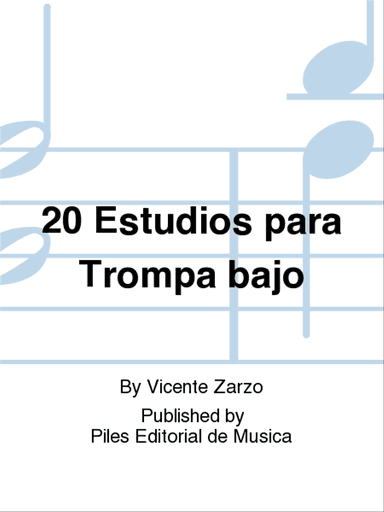 20 Estudios para Trompa bajo