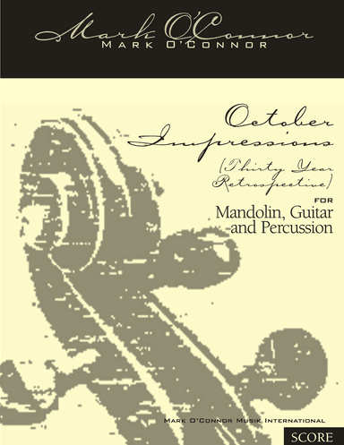 October Impressions (score – mandolin, guitar, percussion)