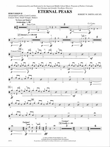 Eternal Peaks: 2nd Percussion