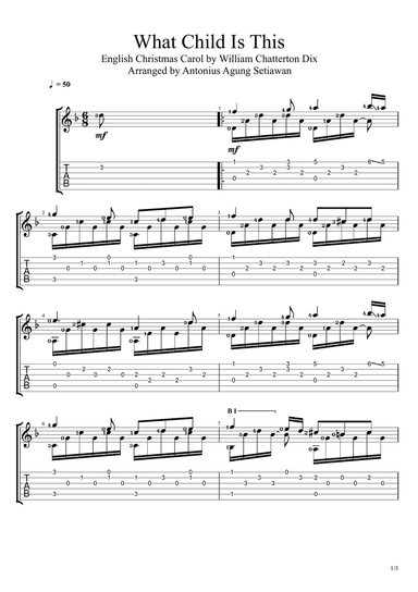 What Child Is This? (Greensleeves)