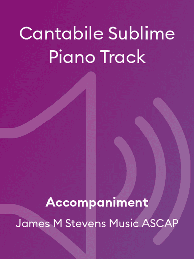 Cantabile Sublime Piano Track