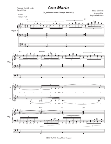 Ave Maria, Op. 52 No. 6