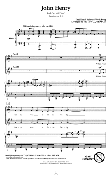 John Henry (arr. Victor C. Johnson)