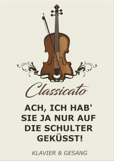 Ach, ich hab' sie ja nur auf die Schulter gekusst!