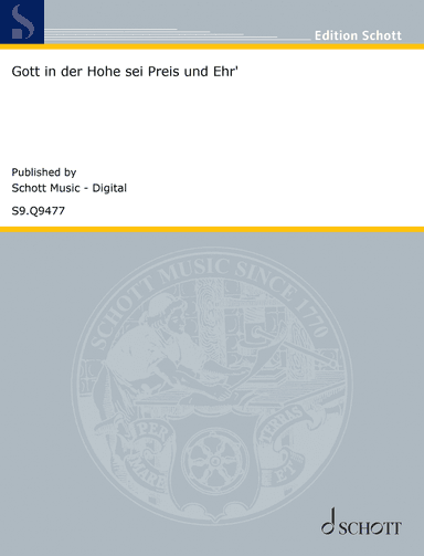 Gott in der Höhe sei Preis und Ehr'