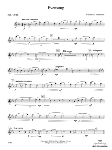 Evensong: 2nd Flute