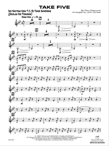 Take Five: 3rd Baritone T.C.