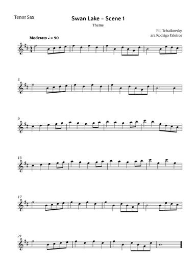 Swan Lake theme Scene 1
