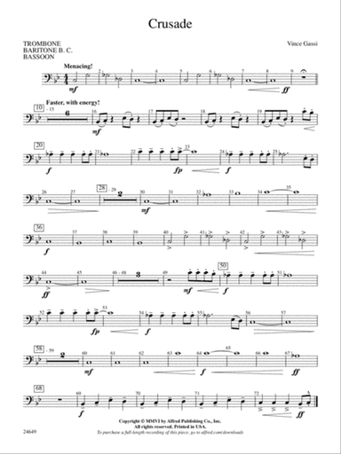 Crusade: 1st Trombone