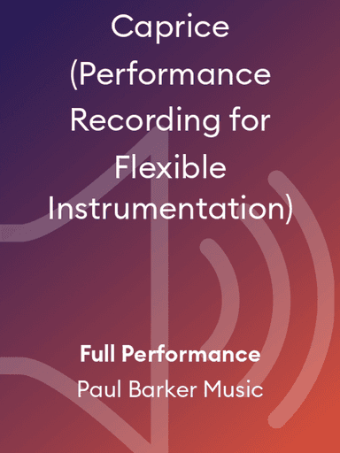 Caprice (Performance Recording for Flexible Instrumentation)