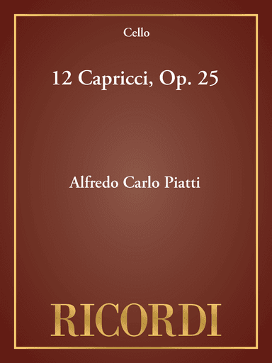 12 Capricci, Op. 25