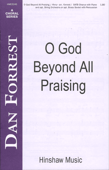 O God Beyond All Praising