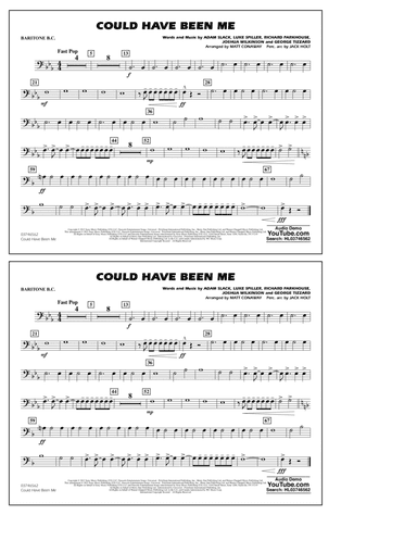 Could Have Been Me (arr. Matt Conaway) - Baritone B.C.