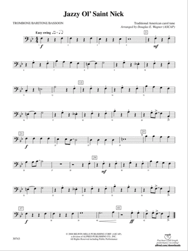 Jazzy Ol' Saint Nick: 1st Trombone