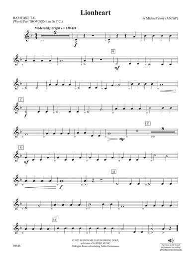 Lionheart: Baritone T.C.