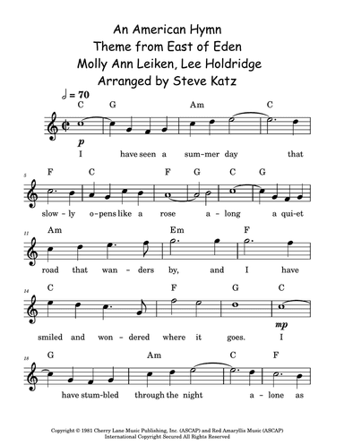 An American Hymn