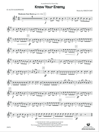 Know Your Enemy: E-flat Alto Saxophone