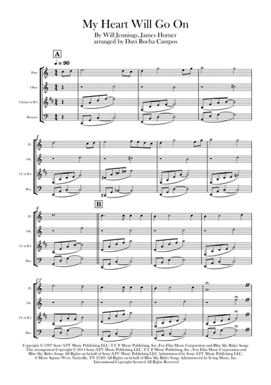 My Heart Will Go On (love Theme From 'titanic')