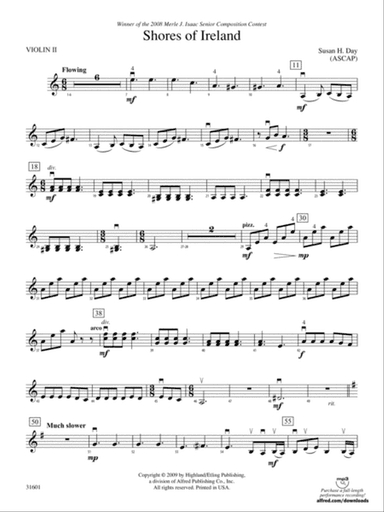 Shores of Ireland: 2nd Violin