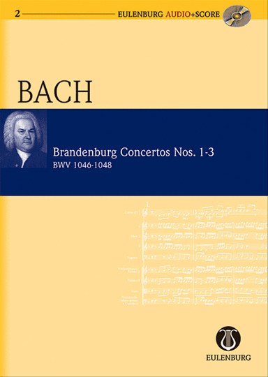Brandenburg Concertos 1-3 BWV 1046/1047/1048
