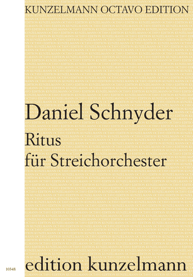 Ritus, for string orchestra