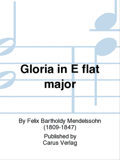 Gloria in E flat major