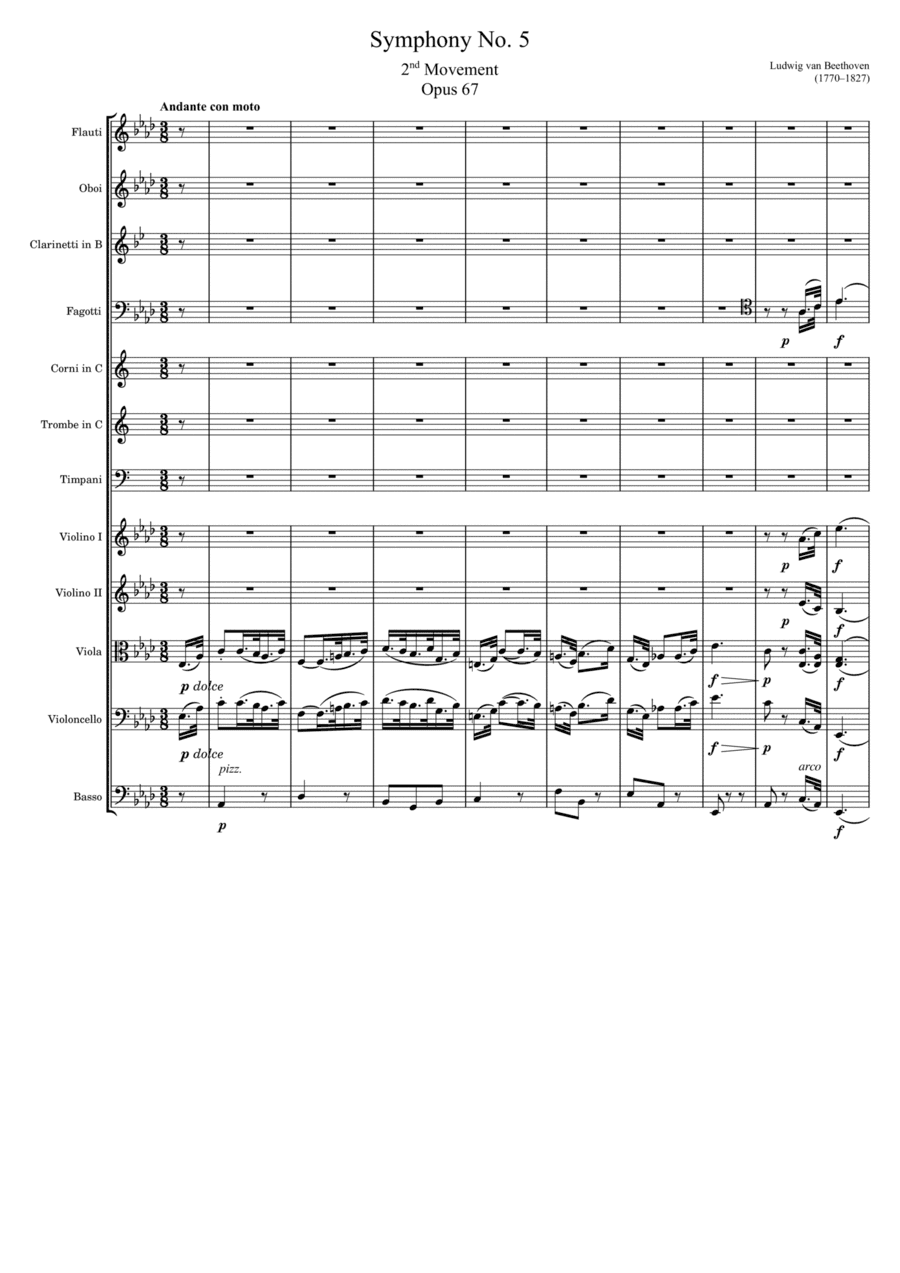 Symphony No. 5, 2nd Movement