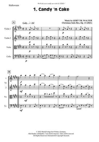 Candy 'n Cake - Score Only