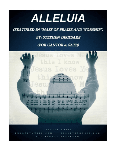 Alleluia (from "Mass of Praise and Worship") (SATB)