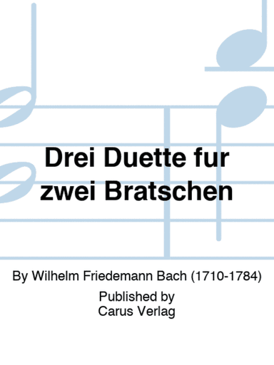 Drei Duette fur zwei Bratschen