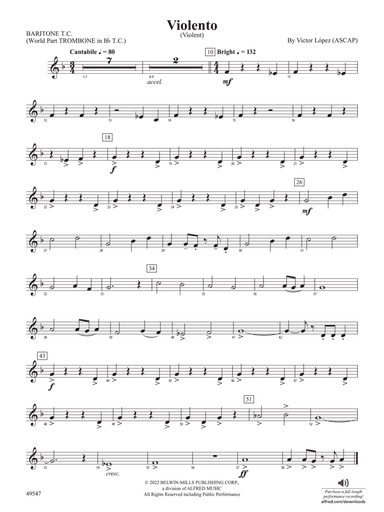 Violento: Baritone T.C.