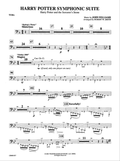 Harry Potter Symphonic Suite: Tuba