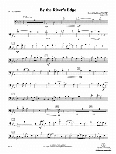 By the River's Edge: 1st Trombone