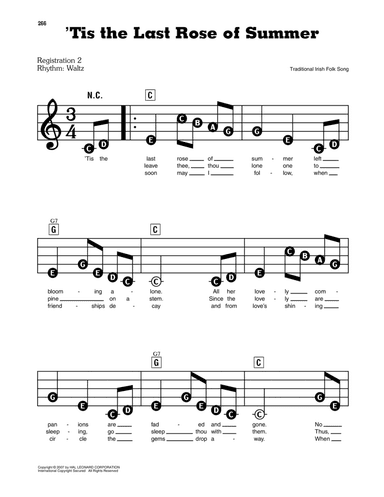 'Tis The Last Rose Of Summer