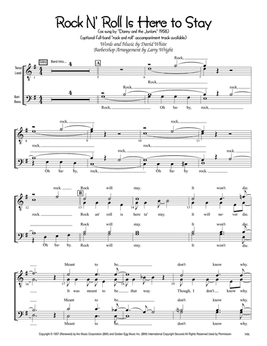 Rock And Roll Is Here To Stay