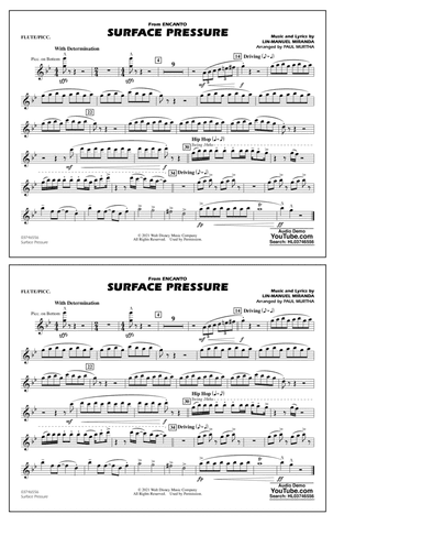 Surface Pressure (from Encanto) (arr. Paul Murtha) - Flute/Piccolo