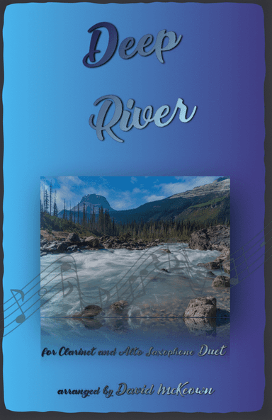 Deep River, Gospel Song for Clarinet and Alto Saxophone Duet