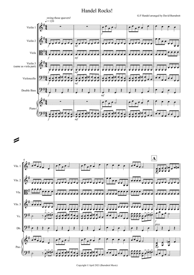 Handel Rocks! for String Orchestra