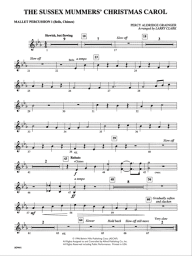 The Sussex Mummers' Christmas Carol: Mallets