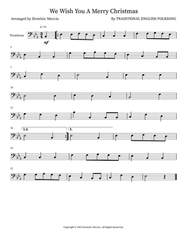 We Wish You A Merry Christmas