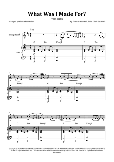 What Was I Made For?