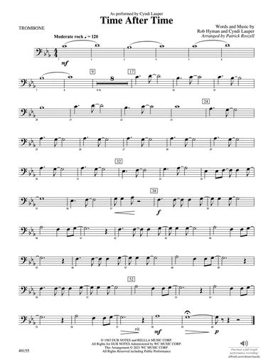 Time After Time: 1st Trombone