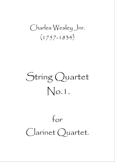 String Quartet No.1