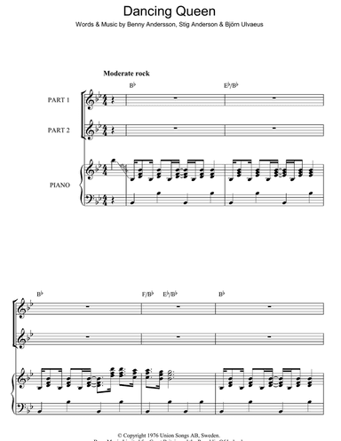 Dancing Queen (arr. Rick Hein)